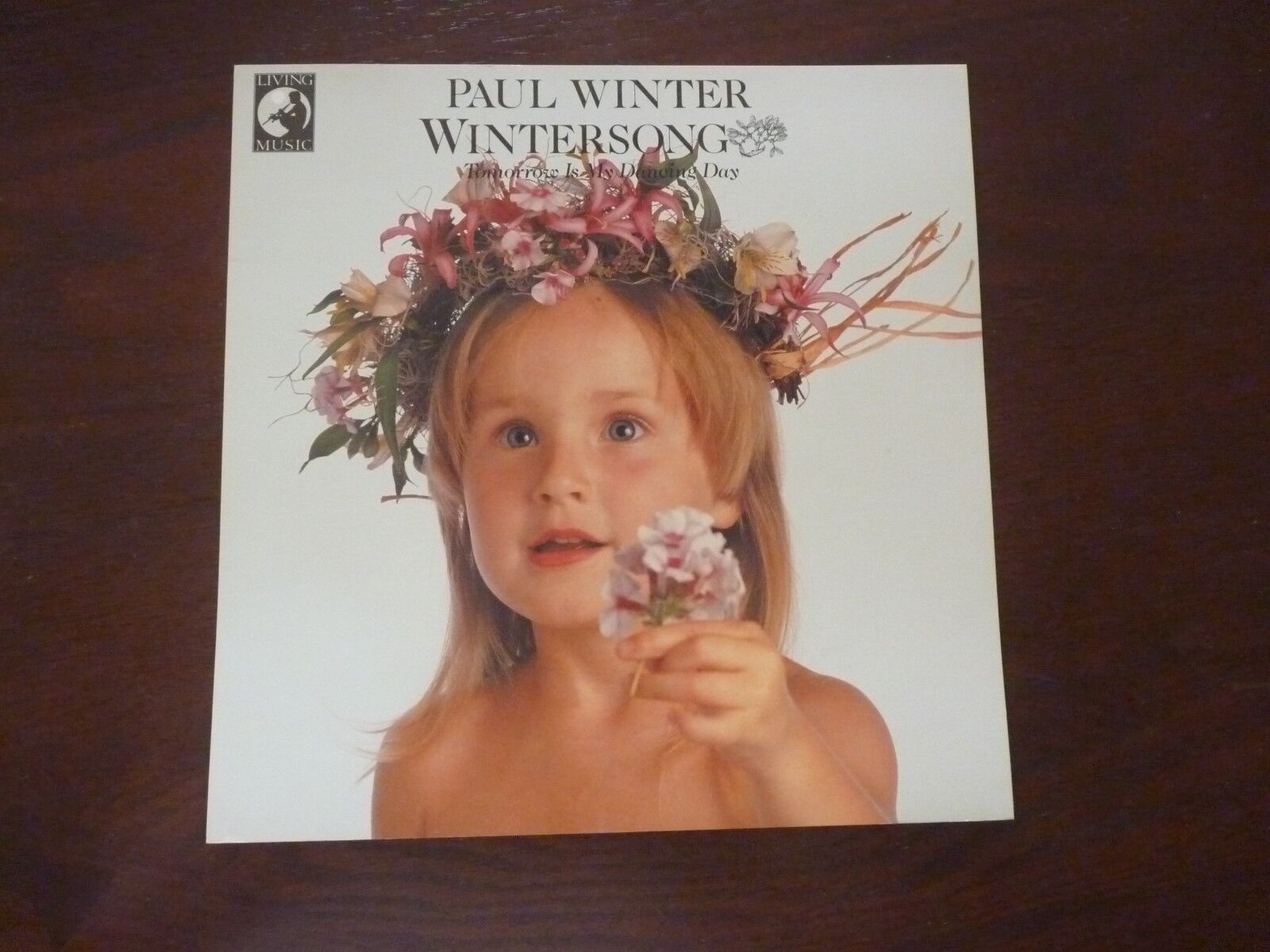 Paul Winter Wintersong Tomorrow Dancing Day LP Record Photo Poster painting Flat 12x12 Poster