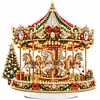 DIY Special Shape Diamond Painting Desk Ornament Xmas Decor Kit