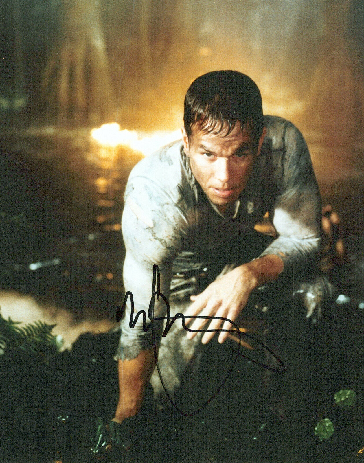 Mark Wahlberg Planet Of The Apes autographed Photo Poster painting signed 8x10 #8 Leo Davidson