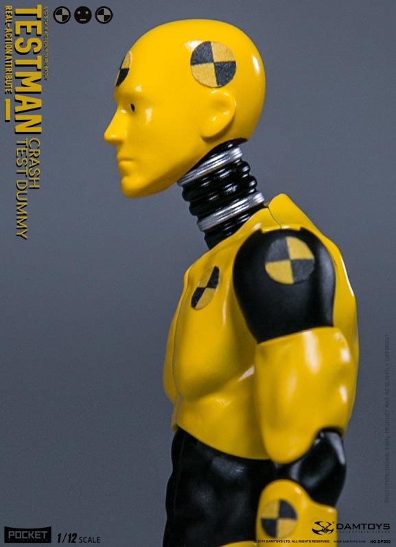 1/12 Scale Testman (Crash Test Dummy) Figure by DamToys