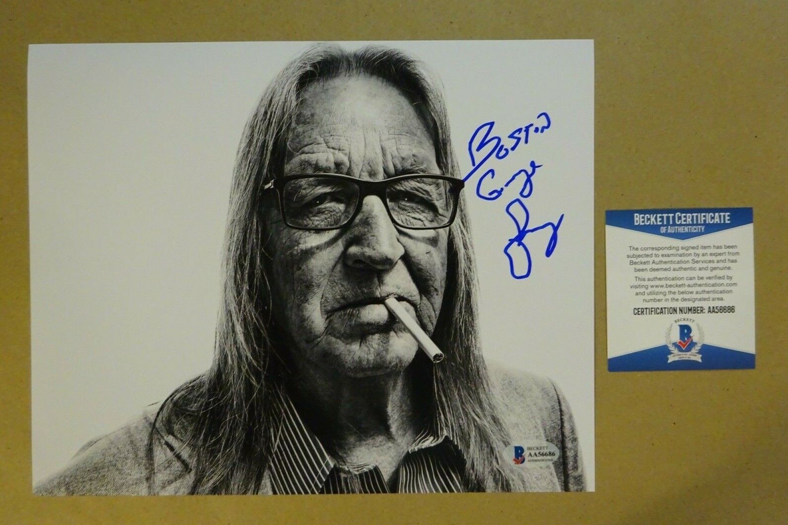 Signed GEORGE JUNG Autographed BOSTON GEORGE BLOW Photo Poster painting 8x10