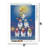 Seven Snowmen  | Full Round Diamond Painting Kits