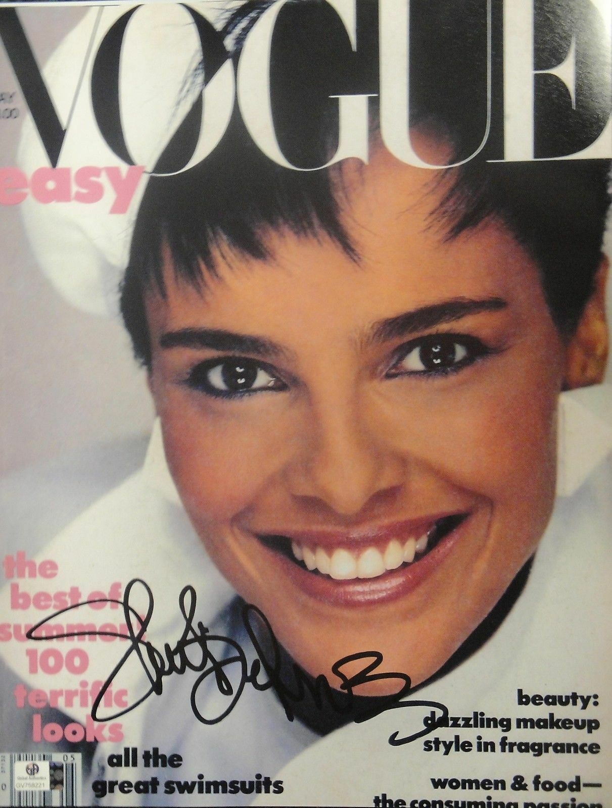 Shari Belafonte Hand Signed Autograph 11x14 Photo Poster painting Sexy Vogue Cover JSA U16270