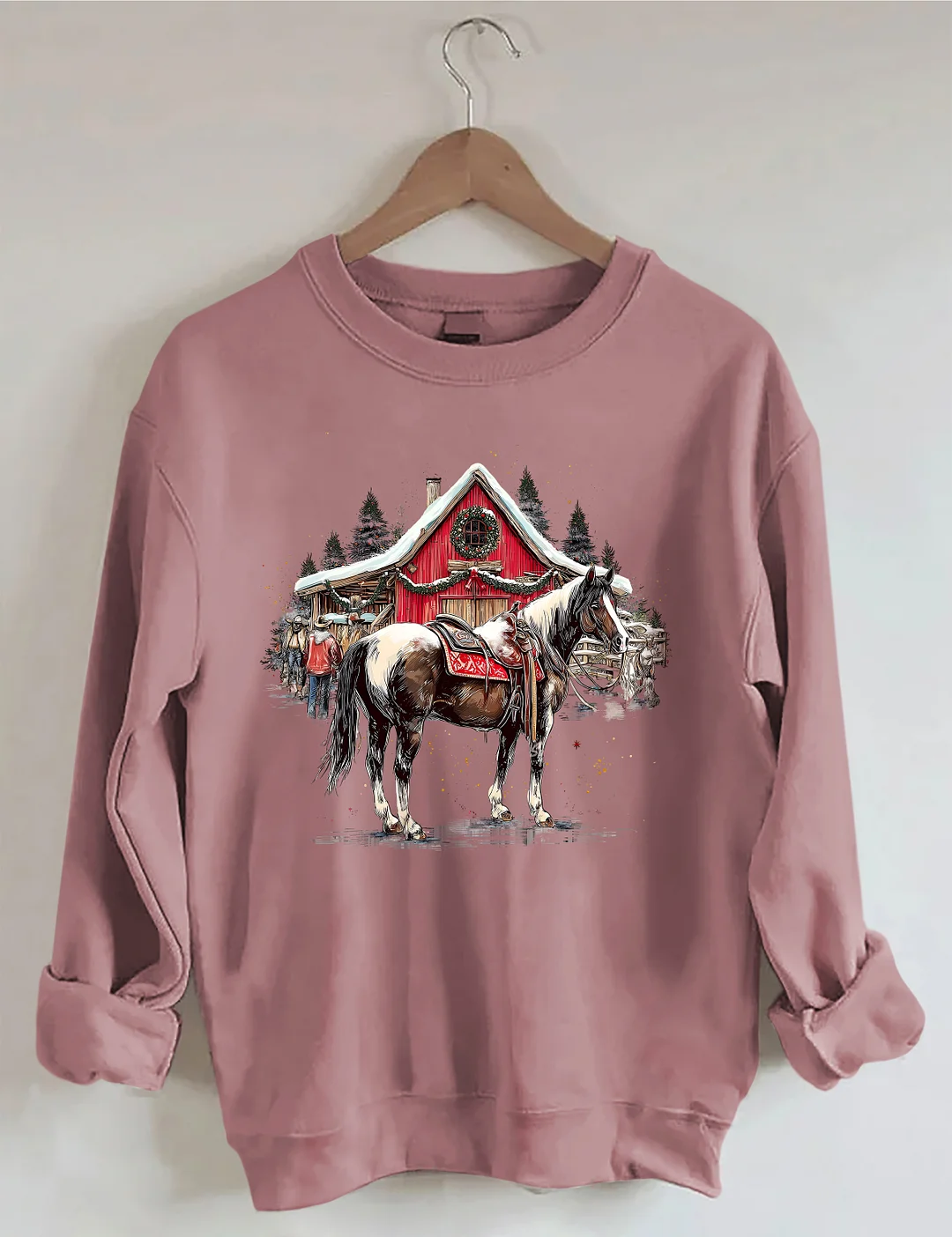 Christmas Horse Sweatshirt