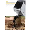 Folding Firewood Stove Stainless Steel BBQ Rocket Stove for Traveling BBQ Picnic