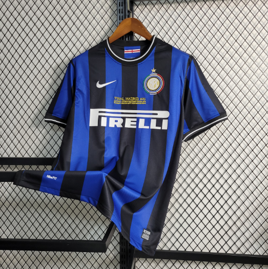 Retro 09-10 Inter Milan Home Football shirt Thai Quality