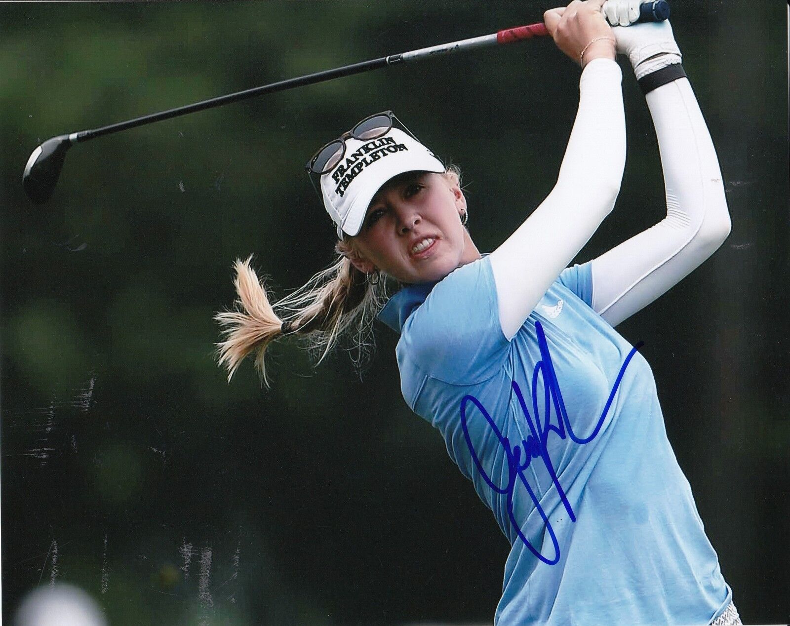 JESSICA KORDA signed *LPGA* WOMEN'S GOLF 8X10 Photo Poster painting W/COA AUSTRALIAN OPEN #3