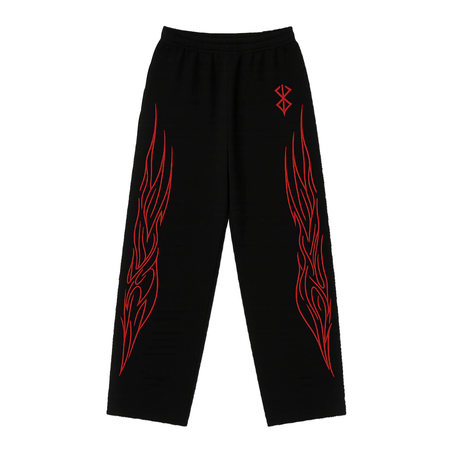 Premium Oversized Pants | Ber. (Red)