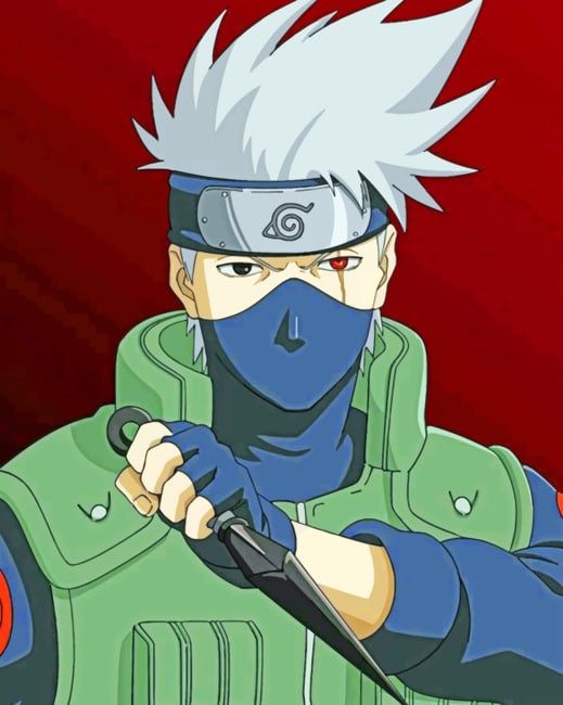 

Kakashi Hatake – Animes Paint By Numbers - 40*50CM, 501 Original