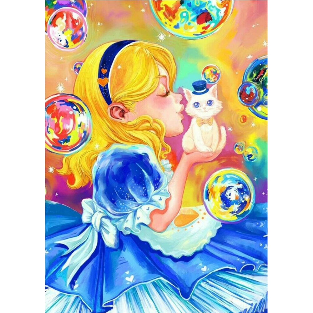 

Kissing Girl - Round Drill Diamond Painting - 30*40CM, 501 Original