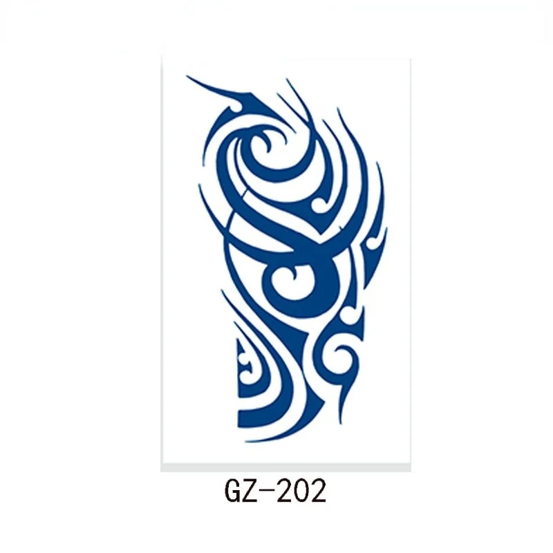 Net Red Herbal Juice Tattoo Sticker Semi-permanent Waterproof Sweat Resistant Tattoo Masking Scar Tattoo Sticker