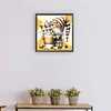 Coffee Bean Gnome-Full Round Diamond Painting 30*30CM