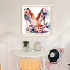 Flower High Heels-11CT Stamped Cross Stitch 40*40cm/15.75*15.75in