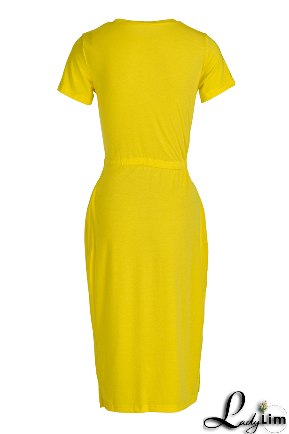 Green Casual Print Letter O Neck Waist Skirt Dresses