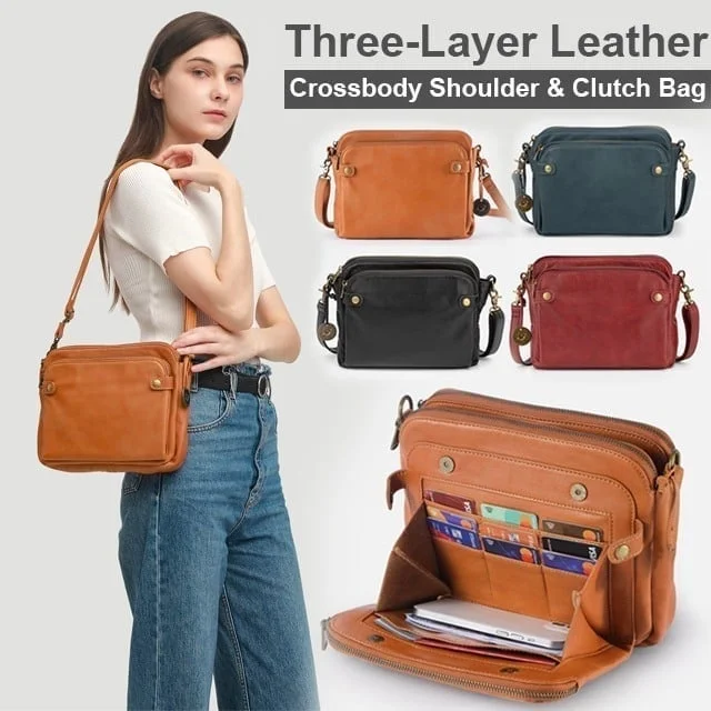 🔥Last Day Promotion 70% OFF- 2024 New Crossbody Leather Shoulder Bags