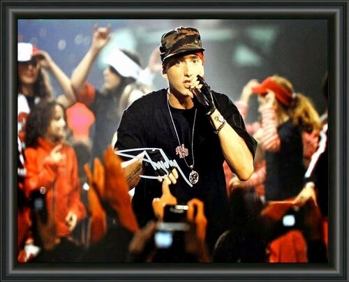 EMINEM - SLIM SHADY A4 SIGNED AUTOGRAPHED Photo Poster painting POSTER  POST