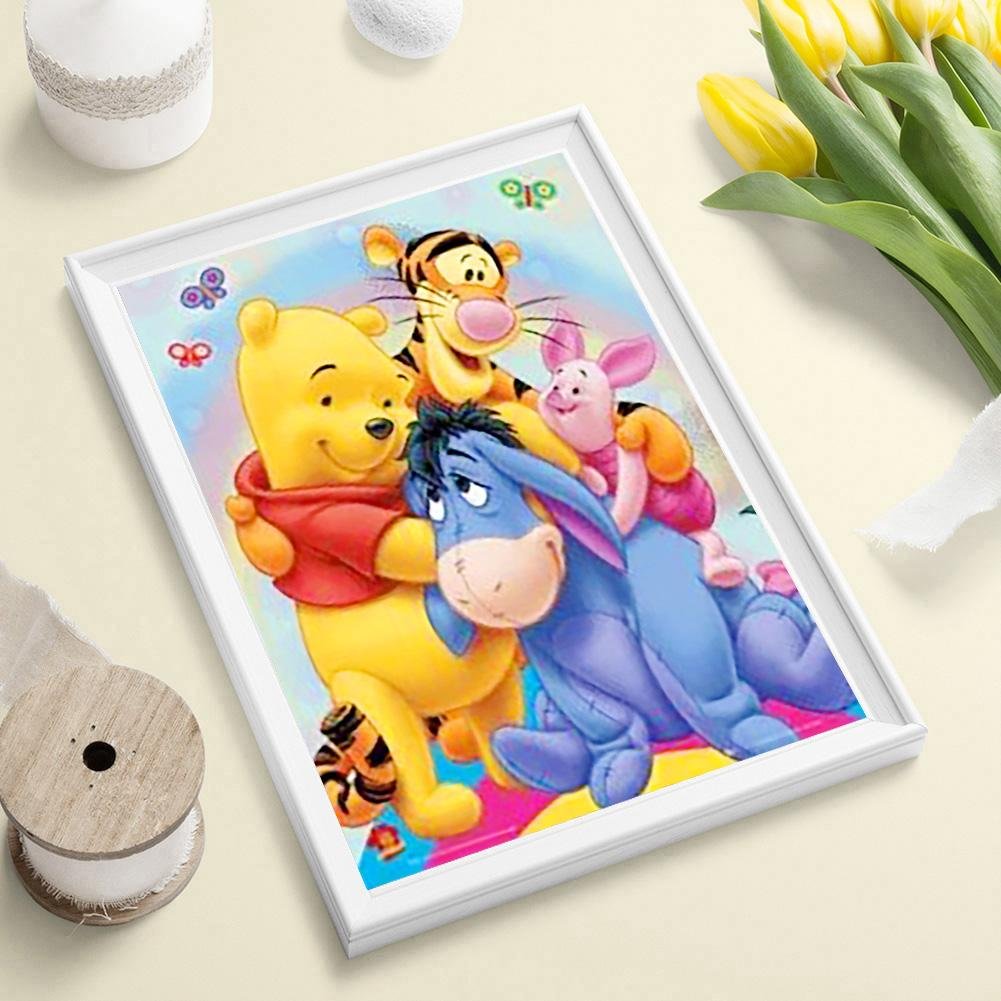 Winnie The Pooh - Full Round Diamond Painting
