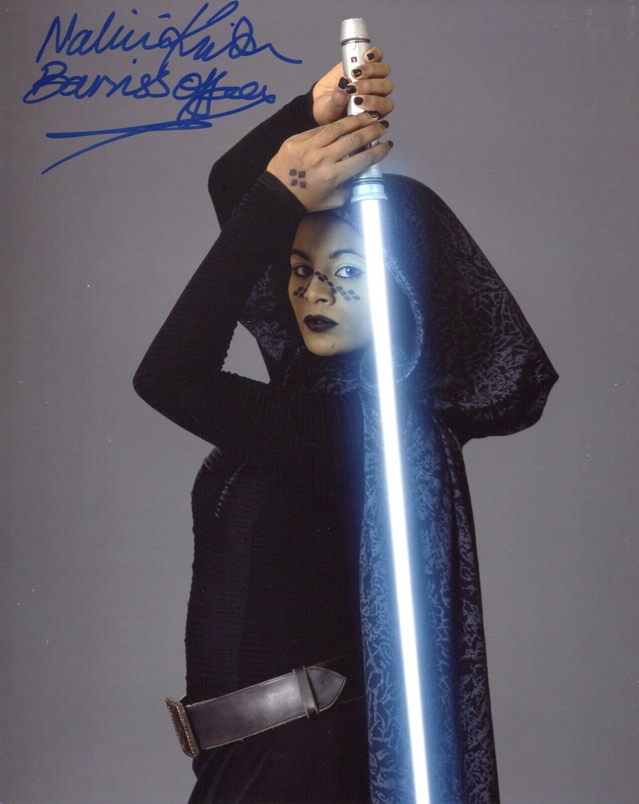 STAR WARS Attack of the Clones Photo Poster painting signed by Nalini Krishan as Barris Offee