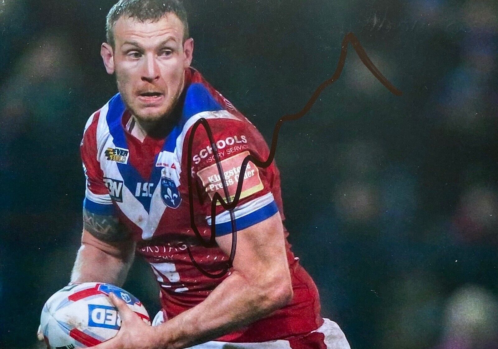 Dean Hadley Genuine Hand Signed 6X4 Photo Poster painting - Wakefield Trinity