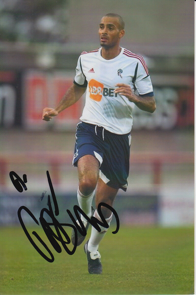 BOLTON WANDERERS HAND SIGNED DARREN PRATLEY 6X4 Photo Poster painting.