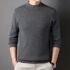Men's 100% Wool Thickened Warm Turtleneck Sweater