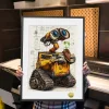 A3 & 4K Size The Lonely Guardian Wall-E Decorative Painting - Wall-E - HuangGua Studio