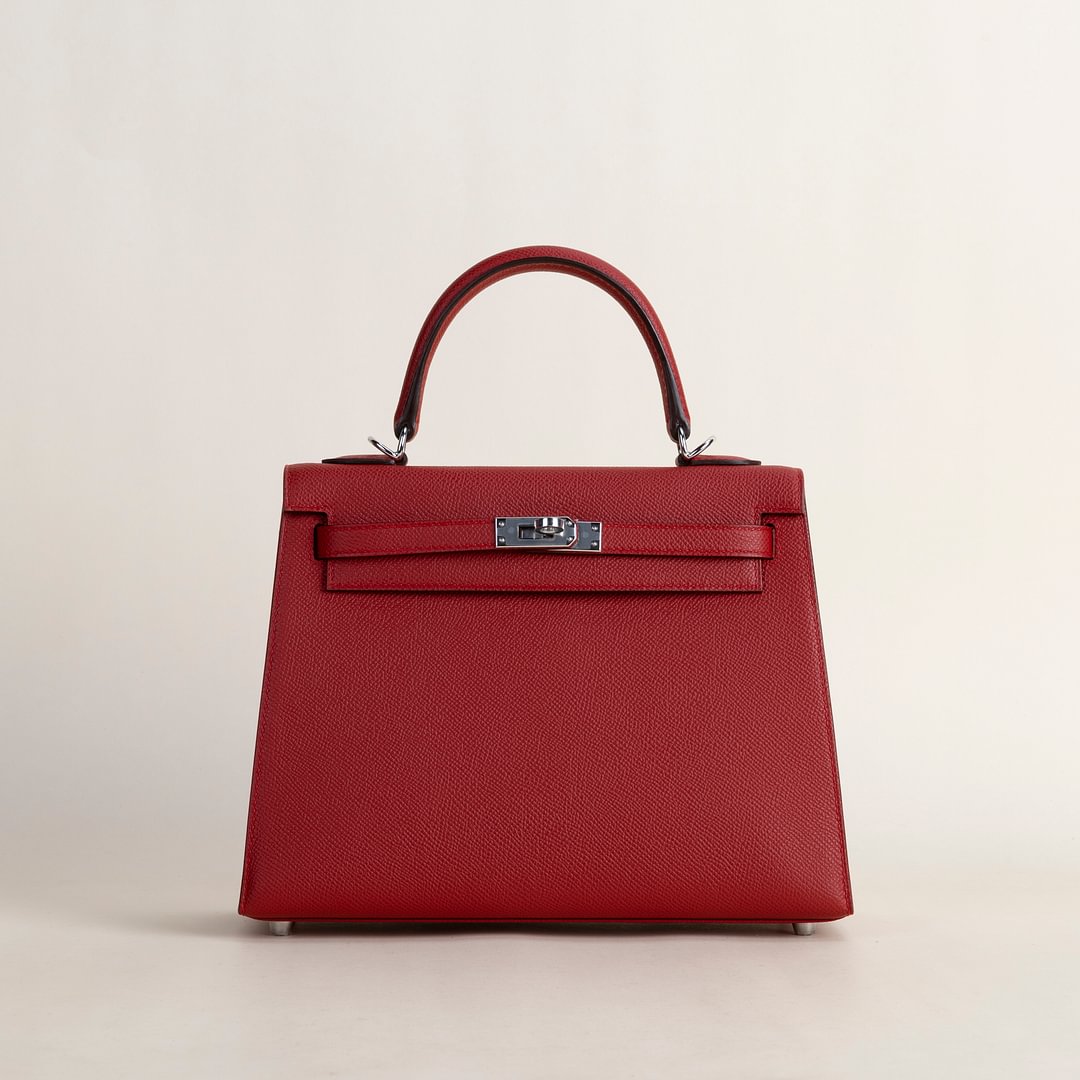 Kelly25 Epsom Q5 Rouge casaque PHW