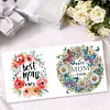 uk.everydayedeals 6Pcs DIY Diamond Painting Greeting Card - Mothers Day Wreath