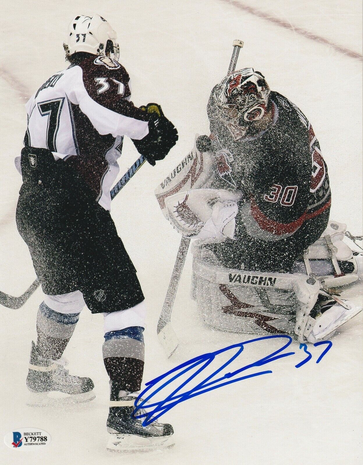 RYAN O'REILLY Signed Colorado AVALANCHE 8X10 Photo Poster painting w/ Beckett COA