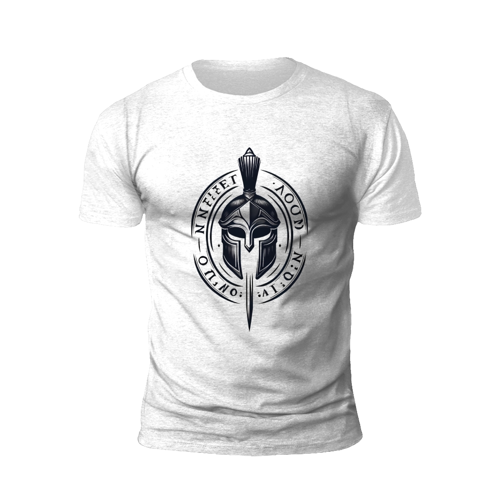 Spartan Helmet: Ancient Warrior T-Shirt
