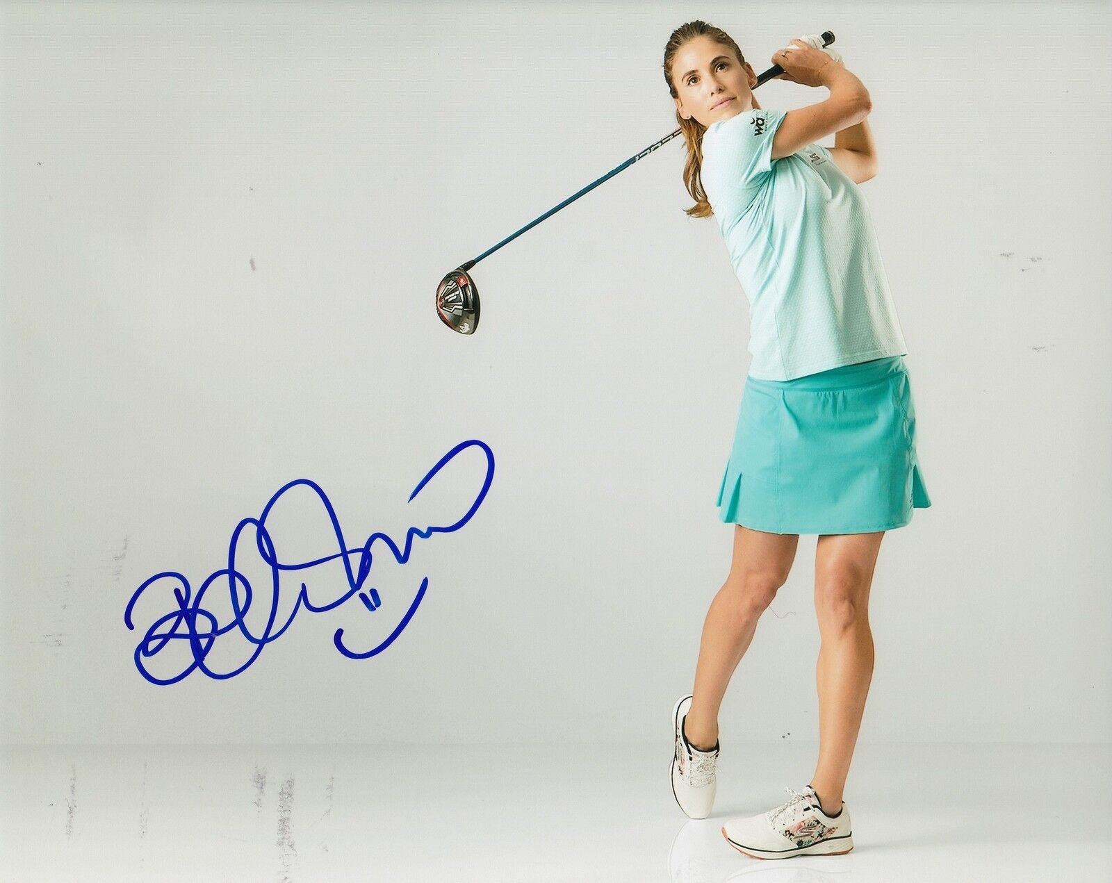 BELEN MOZO signed *LPGA* WOMEN'S GOLF 8X10 Photo Poster painting W/COA SPAIN USC TROJANS #1