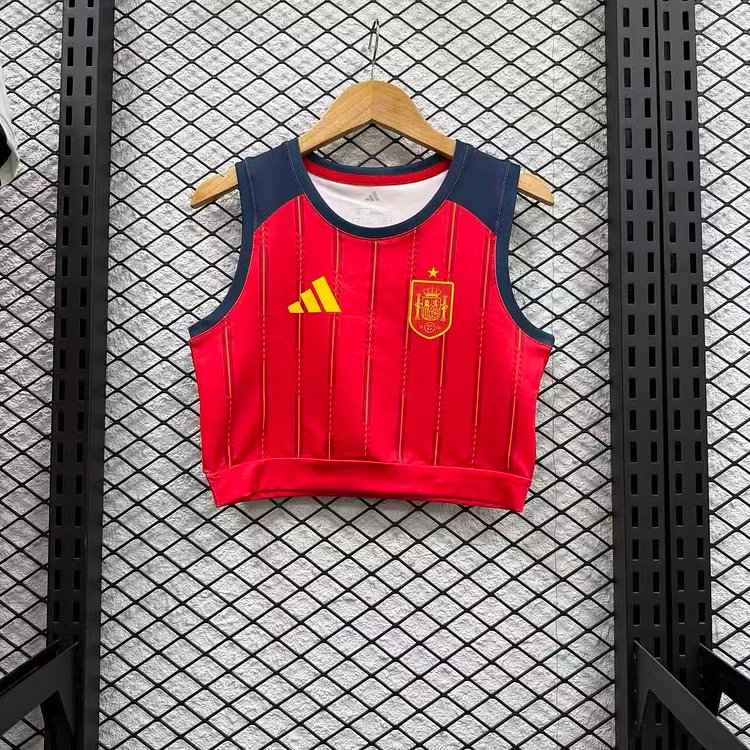 2026-27 World Cup Spain Home Jersey - Women's Vest