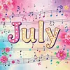 July-18CT Stamped Cross Stitch 25*25cm/9.84*9.84in tapestrymarket