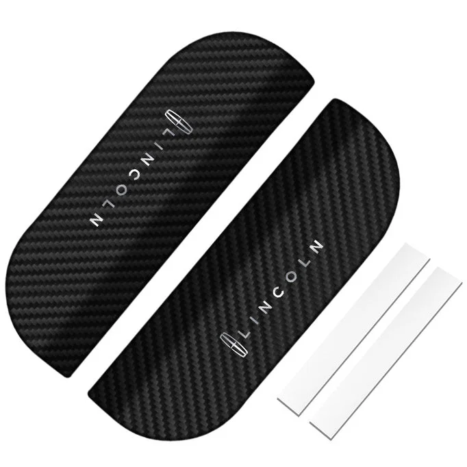 Car Reversing Mirror Rain Shield Reflective Rain Shield With Car Logo