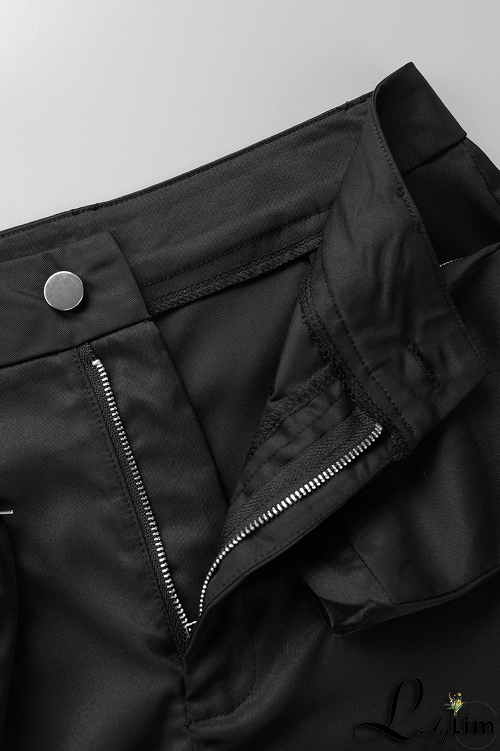 Olive Green Sexy Street Solid Patchwork Pocket Backless Sleeveless Two Pieces