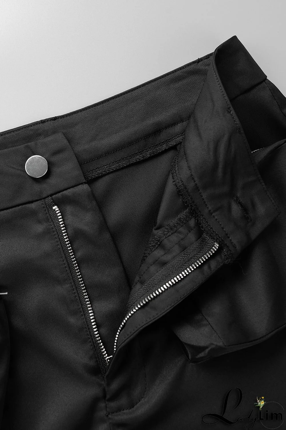 Olive Green Sexy Street Solid Patchwork Pocket Backless Sleeveless Two Pieces