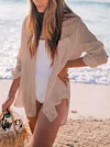 Loose Sun Protection Cover-Ups Tops