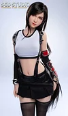 1/3 Scale Tifa Lockhart - (FF7) Final Fantasy VII Statue - SGD Studio