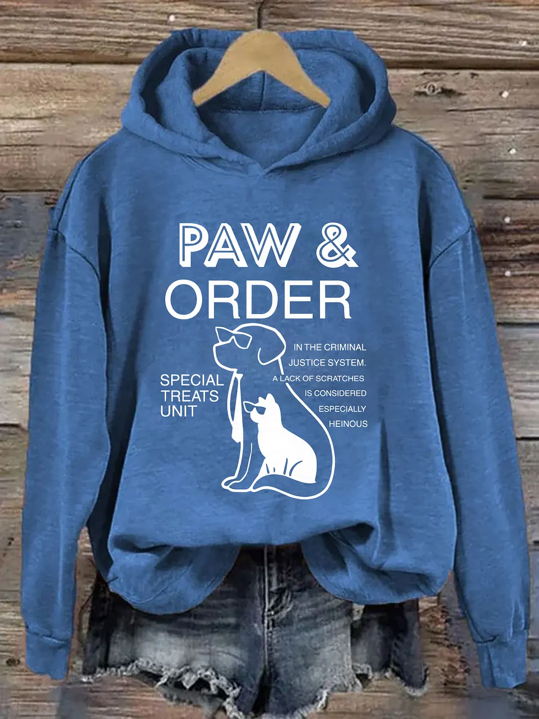 Paw And Order Hoodie