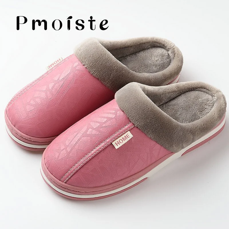 Women's slippers home Non-slip Plus Size 43-50 Winter slippers women Memory foam Indoor shoes Female Soft Ladies slippers Family