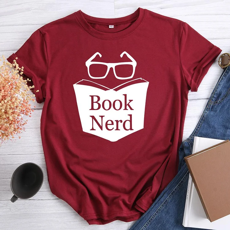 ANB - Book nerd Book Lovers Tee-010697