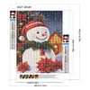 Diamond Painting -DIY Round Drill Christmas Snowman