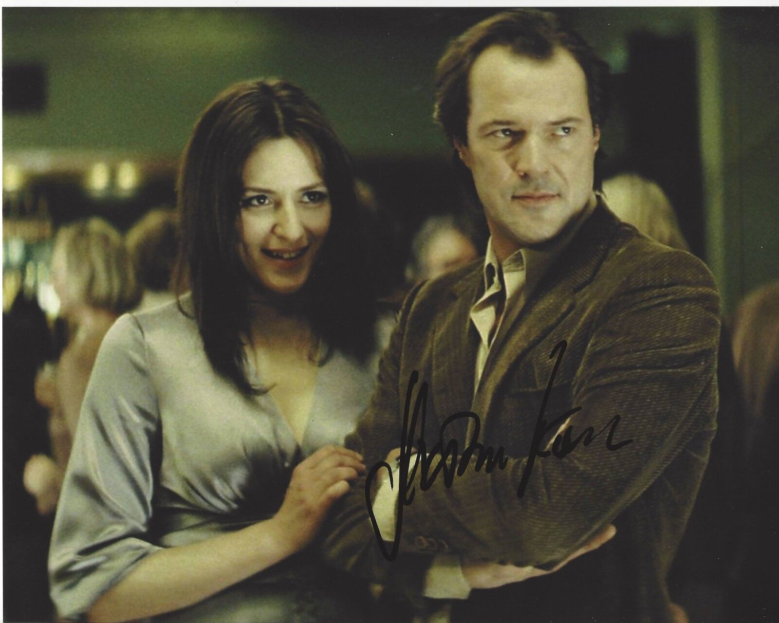 ACTOR SEBASTIAN KOCH SIGNED THE LIVES OF OTHERS 8x10 MOVIE Photo Poster painting A COA HOMELAND