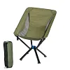 Camping Chair - Aluminum Alloy Portable Chair Lightweight Folding Backrest Moon Chair Suitable for Outdoor Camping Travel Beach Picnic BBQ Backpacking