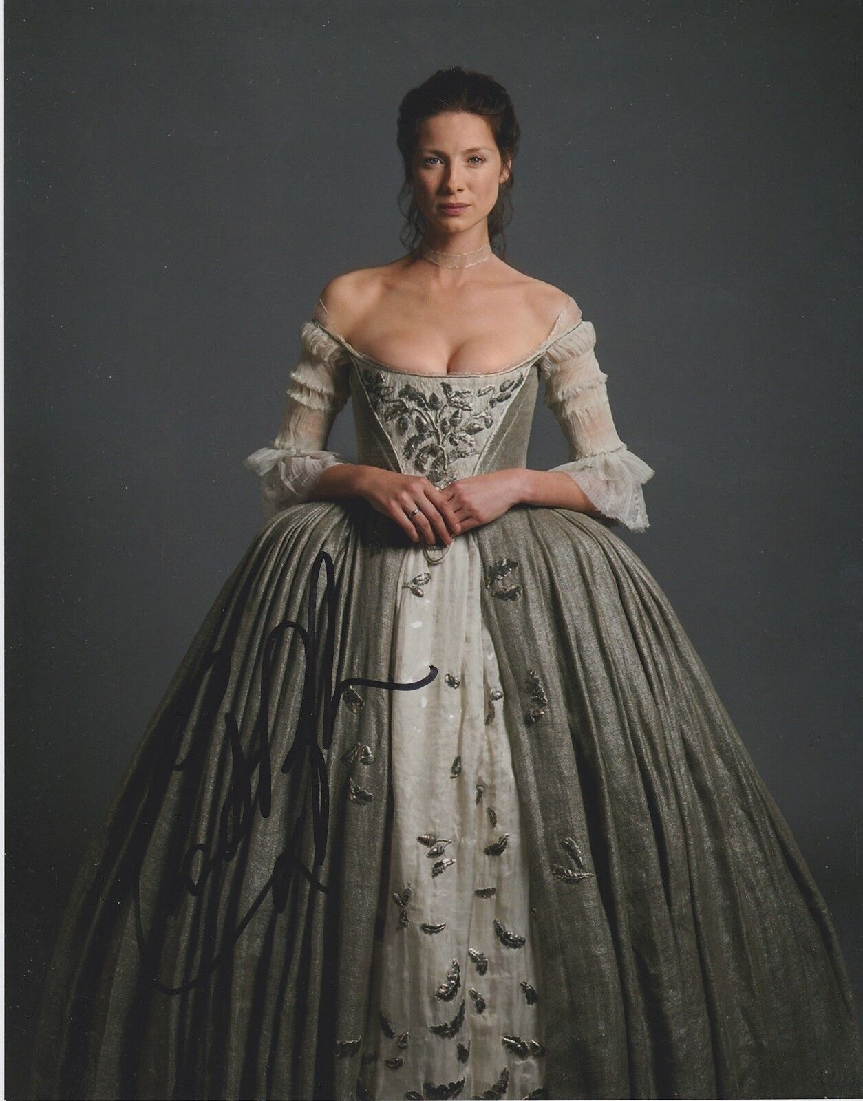 Caitriona Balfe Signed Outlander 10x8 Photo Poster painting AFTAL