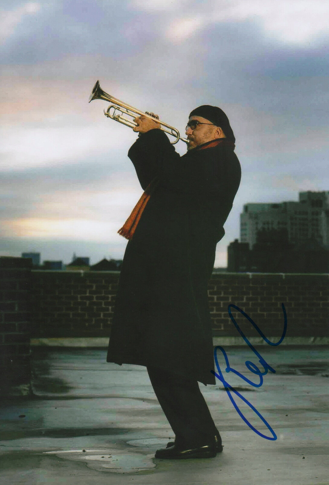 Randy Brecker signed 8x12 inch Photo Poster painting autograph