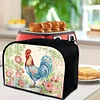 Diamond Painting Colorful Animal Toaster Cover for Kitchen