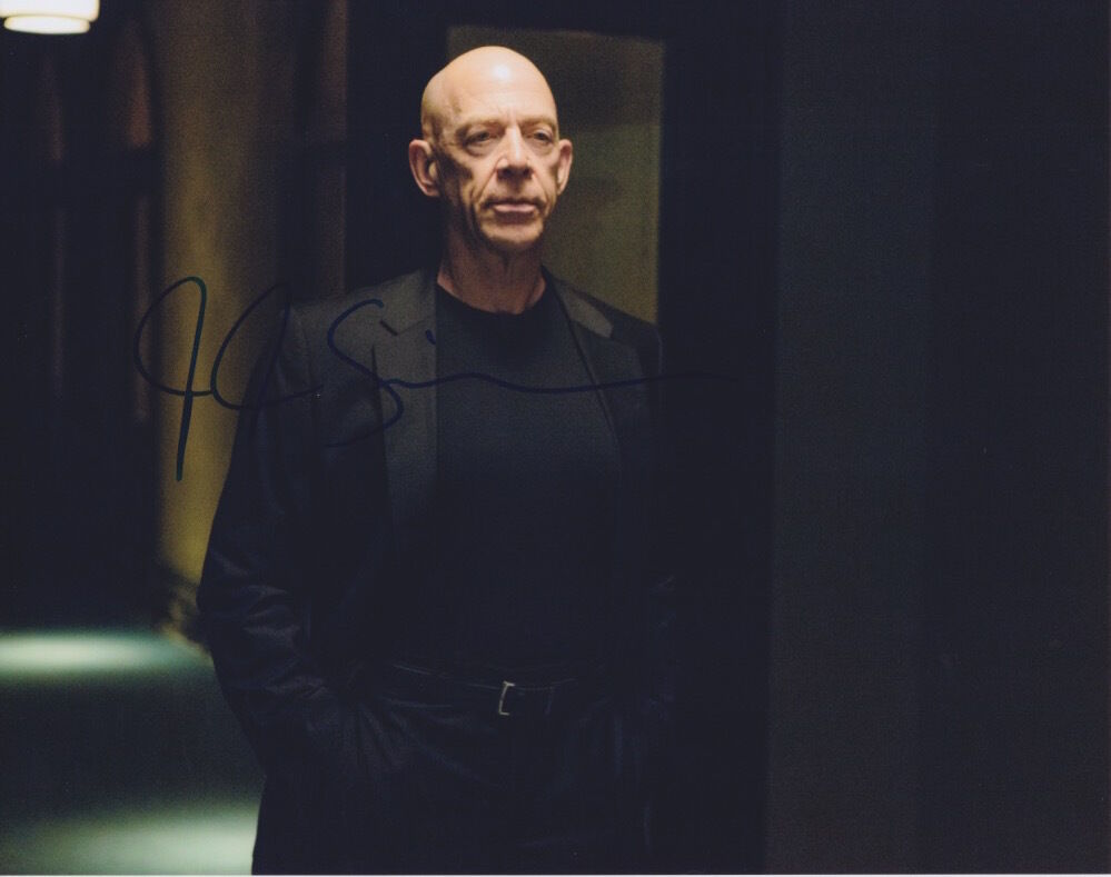 J. K. Simmons signed authentic 8x10 Photo Poster painting COA Oscar winner!
