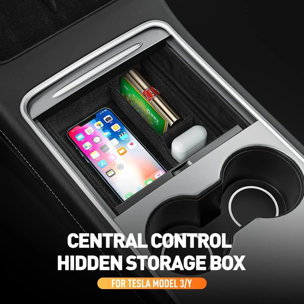 YONZEE Tesla 3PCS Center Console Organizer Storage For Tesla Model 3/Y