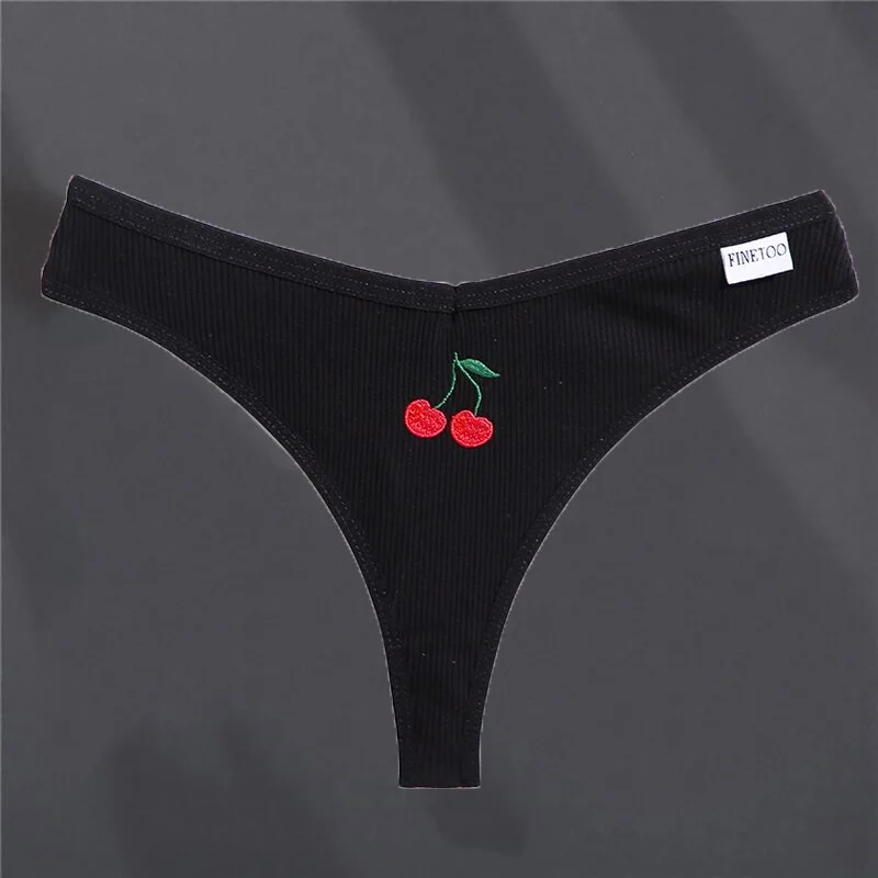 Billionm Cotton Thread Sexy Thong Women Breathable Comfortable Underwear Panties Fashion M-XL Briefs Low Waist Lingerie New 2020